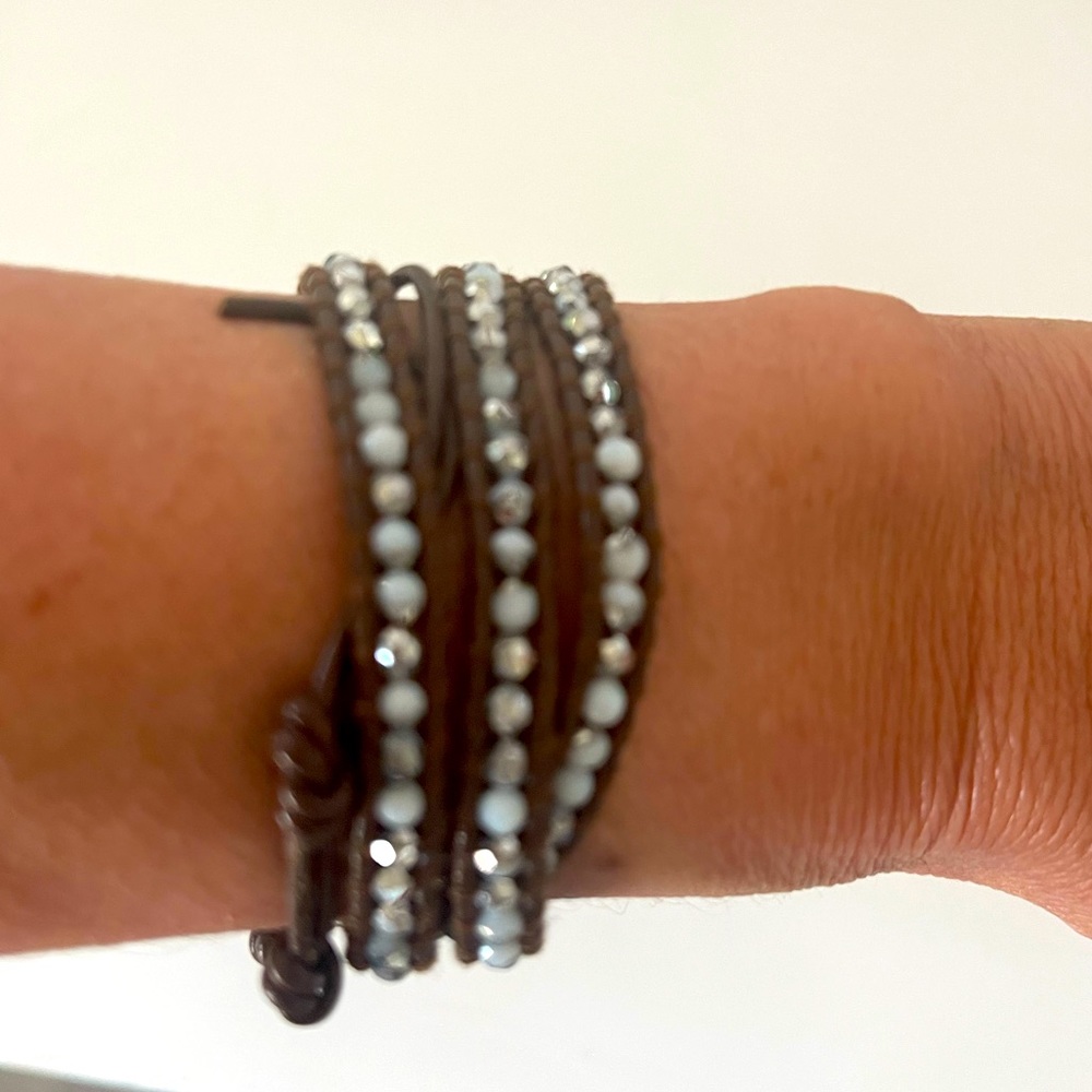 Chan Luu Wrap Boho Leather Bracelet. Approximately 23”. Luke new. In bag!